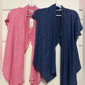 Blue and Pink Shawls
